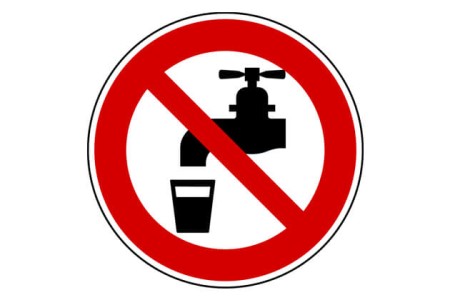 Acqua non potabile