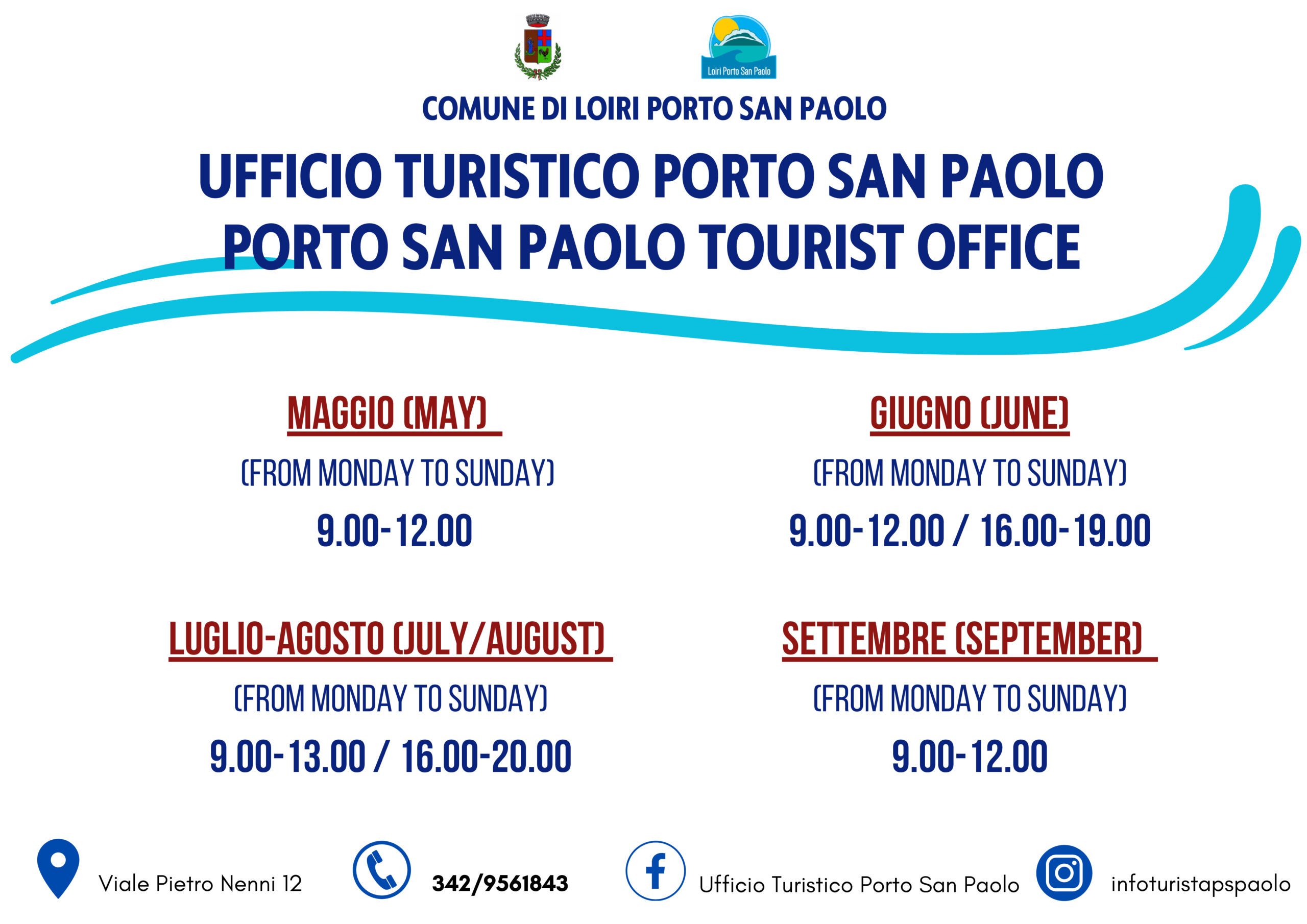 CARTELLO ORARI IT PORTO SAN PAOLO 2025