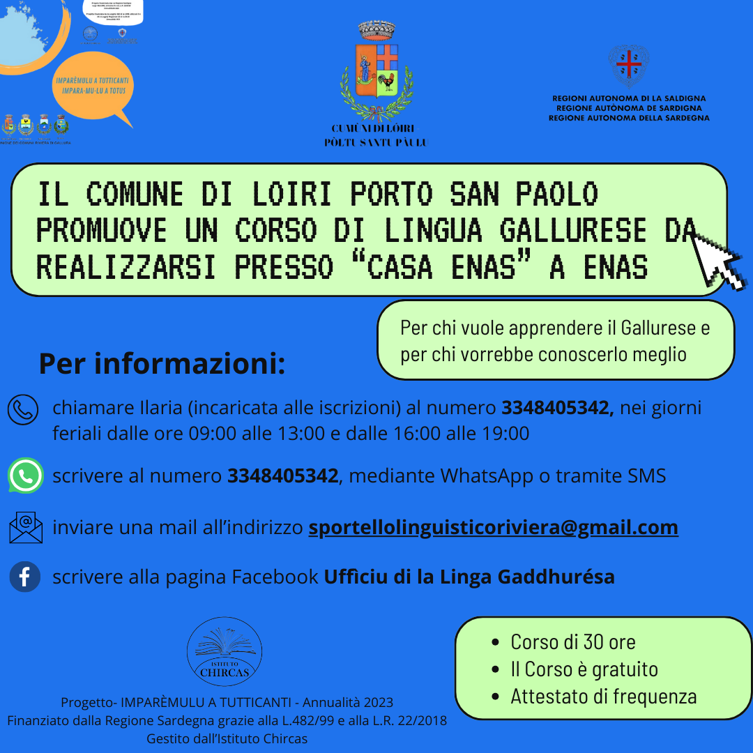 Locandina Corso Italiano