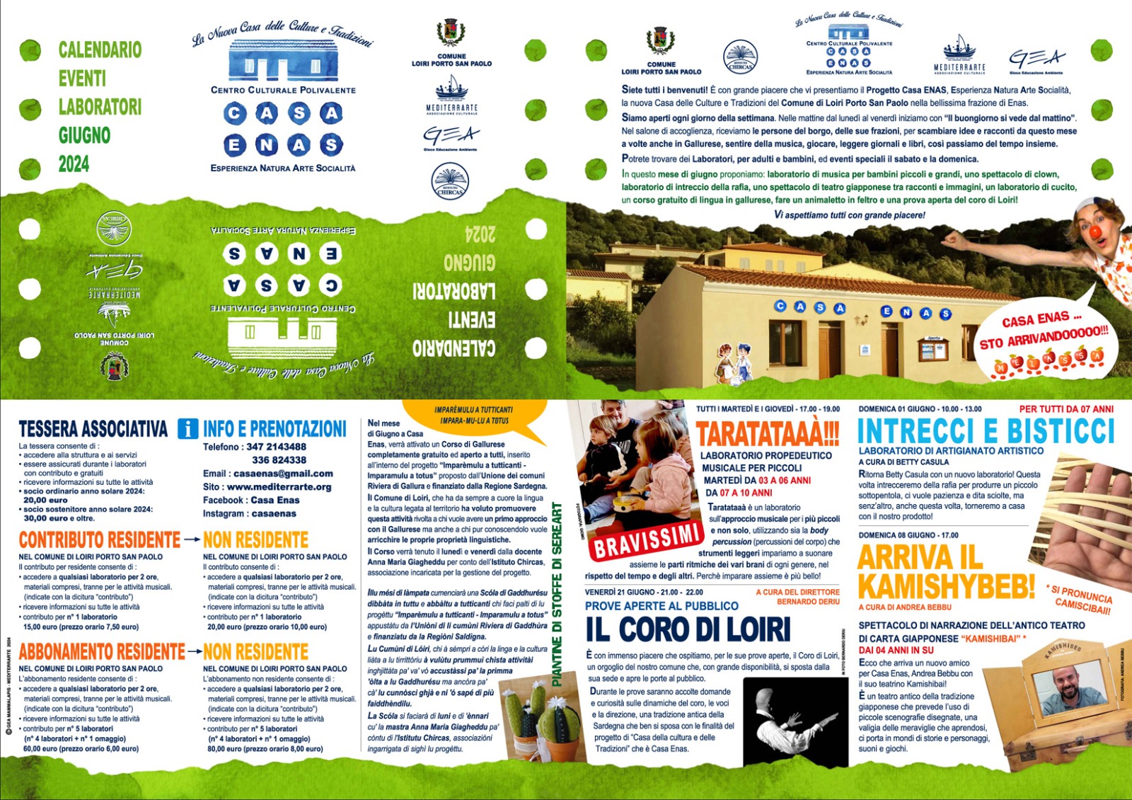 Calendario GIUGNO Front