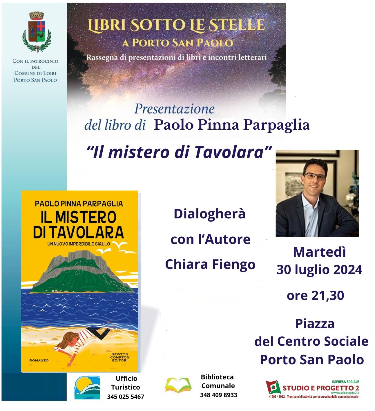 Locandina libro 30 luglio 2024