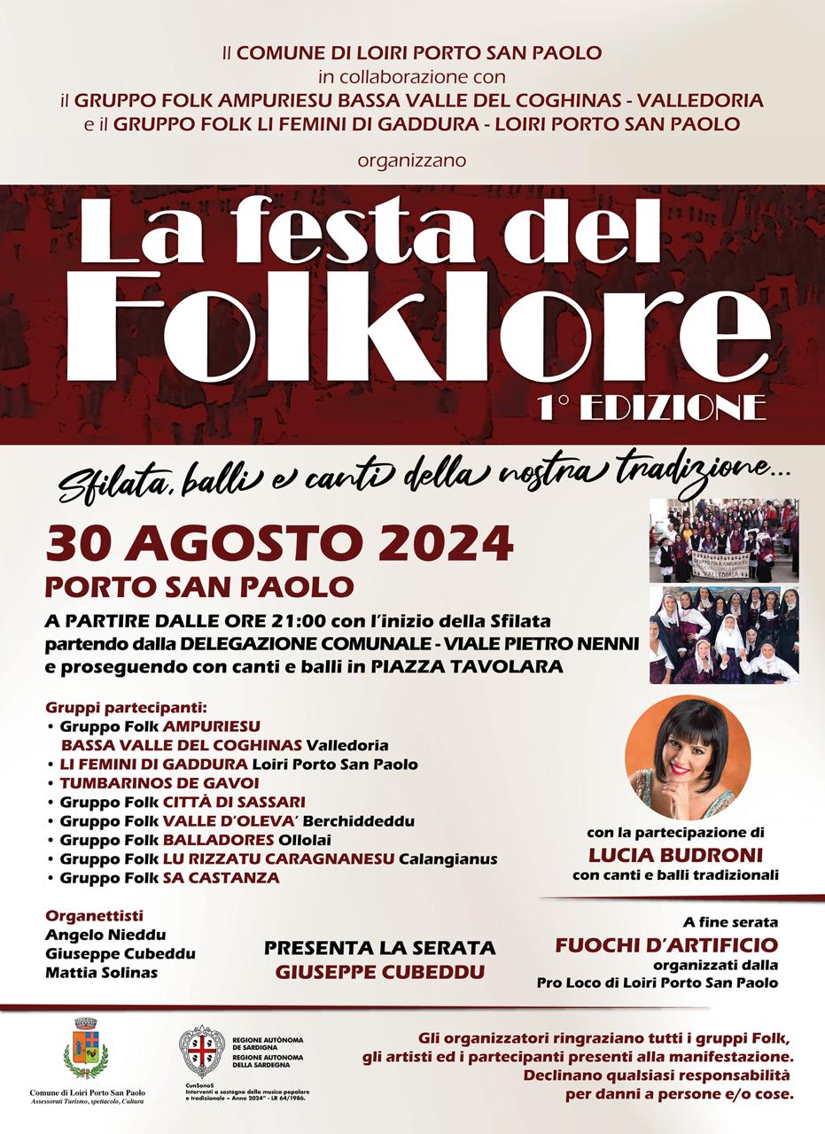 30 agosto 2024 Festa del Folklore