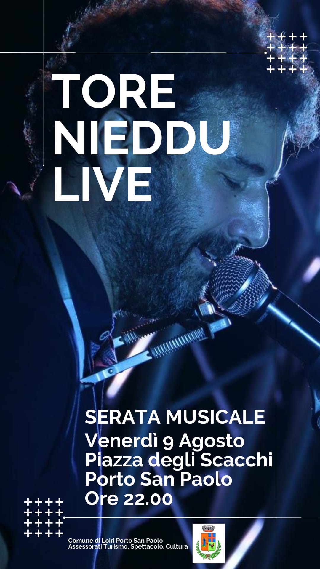 9 agosto Tore Nieddu Live