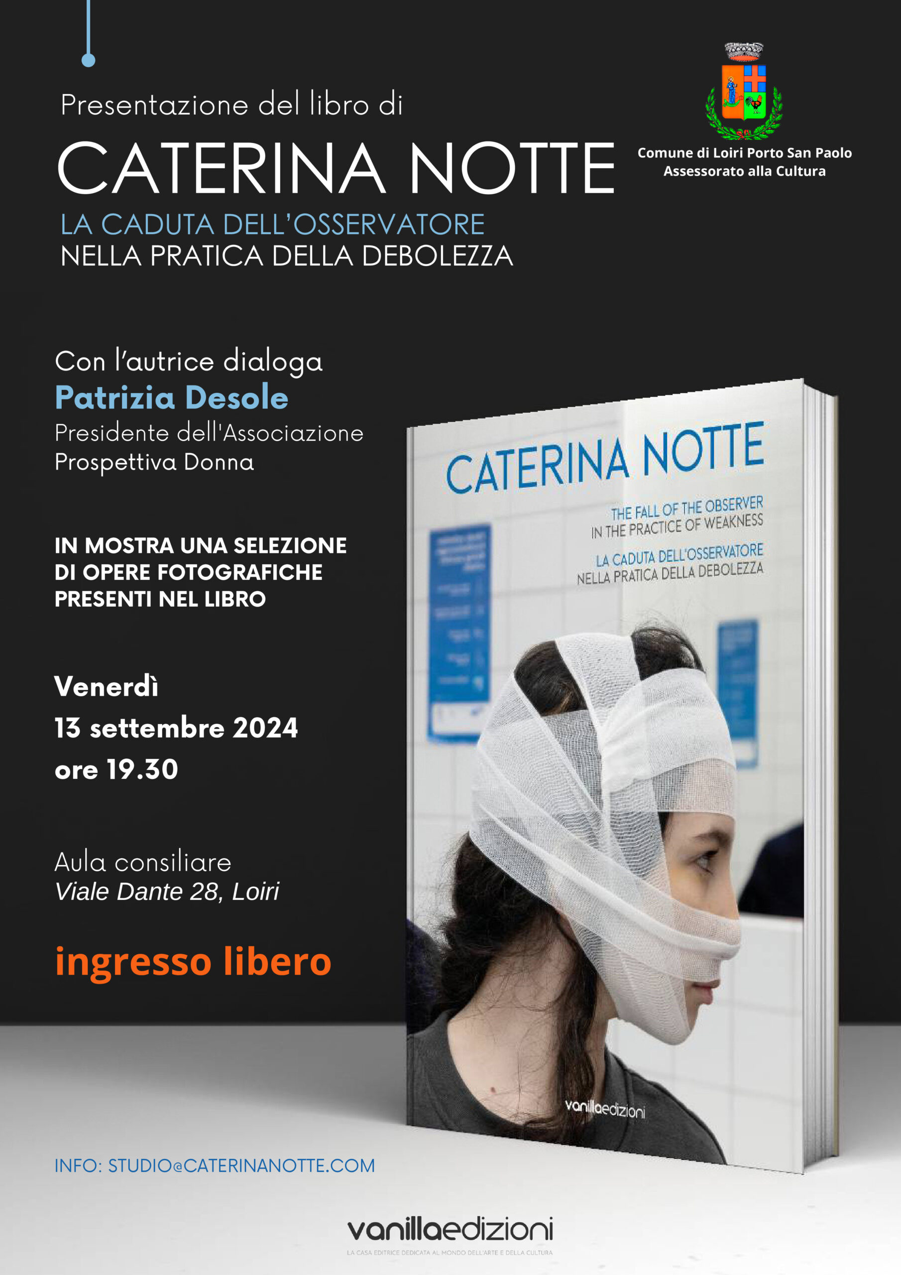 13 settembre 2024 Presentazione libro C.Notte_