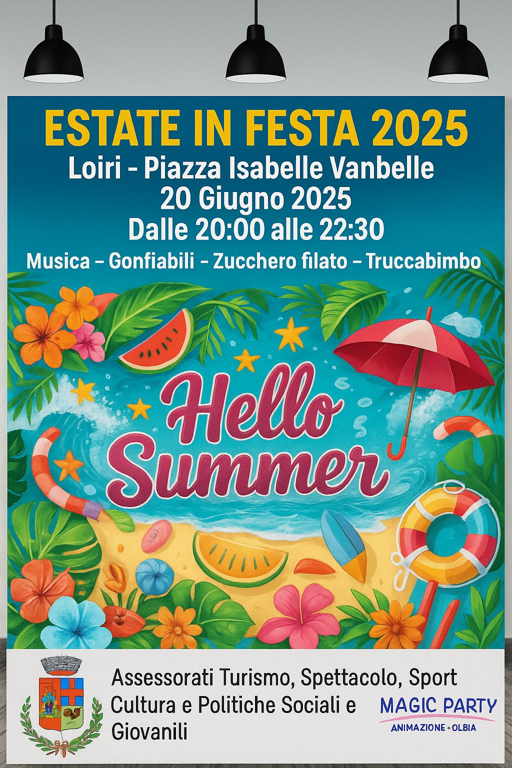 Locandina Estate in Festa 20.6.2025