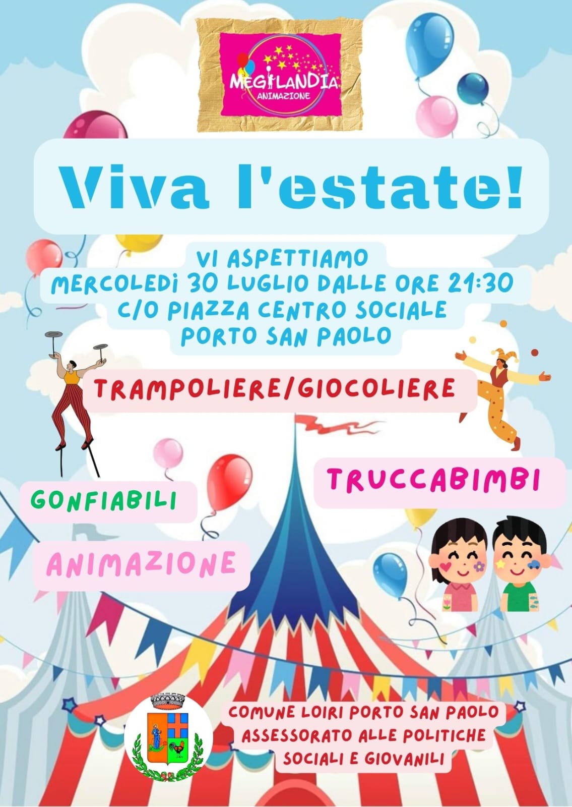 animazione 30 luglio