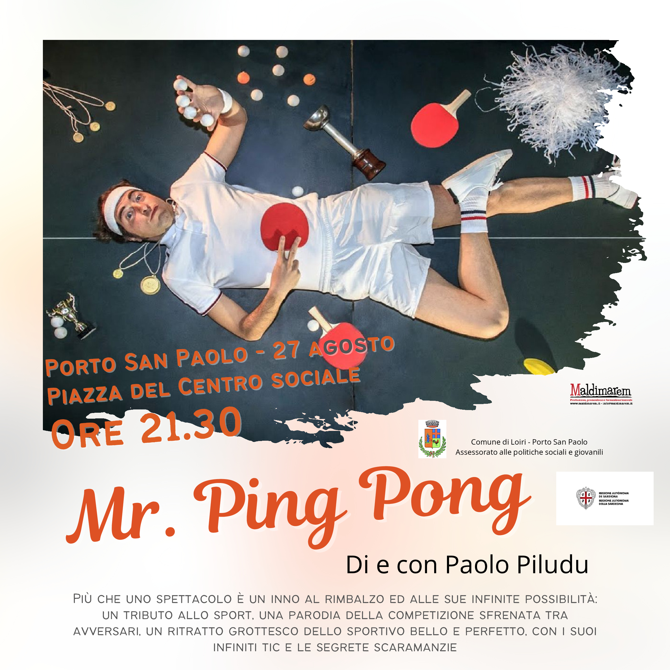 Locandina Mr. Ping Pong. 27 agosto