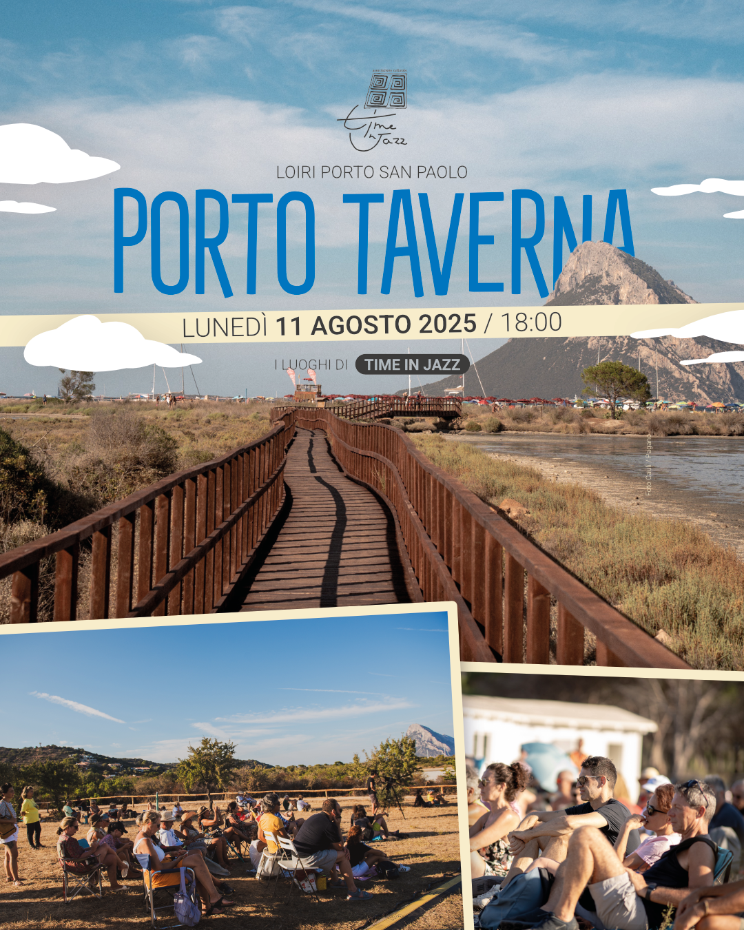 Locandina Time in Jazz Porto Taverna 11 agosto 2025
